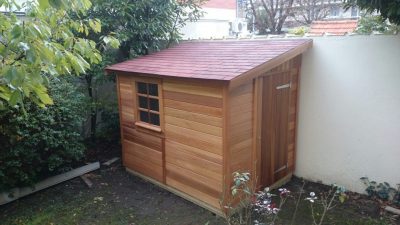 Abri de jardin adossable -5m2